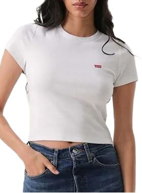 Camiseta Manga Curta Levi's A74190013 Feminina Essential Sporty Algodão T. P/G