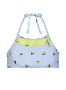 Biquíni Top Selene Beachwear 30137.001 Infantil Com Babado UV 50+ Poliéster T. 04/08