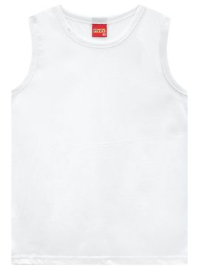 Regata Machão Kyly 106305 Infantil Menino Meia Malha Algodão T. 04/16