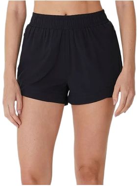Shorts Esportivo Malwee Sport 1000131524 Feminino Com Bolsos Tafetá T. P/GG