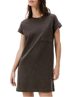 Vestido Curto Hering 0B5D Feminino Com Bolso Texturizado Algodão T. M/XXG