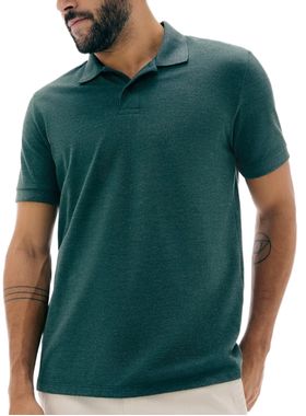 Camisa Polo Hering N3A7 Masculina Malha em Algodao T. P/EXG
