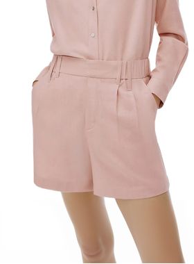 Shorts Alfaiataria Hering K4TH Feminino Com Bolsos Linho T. 38/46