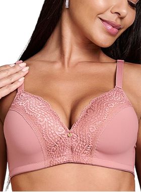 Sutiã Top Nayane ST 11 0022 Com Bojo Sem Aro Renda e Microfibra T. M/42 EG/48