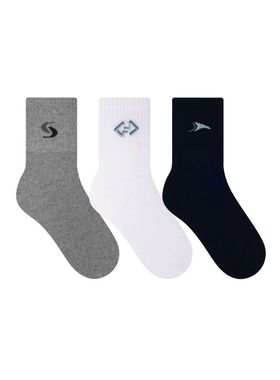 Kit/3 Meia Selene 4355.001 Masculina Esportiva Poliamida T. 39/43