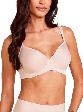 Sutiã Meia-Taça Hope 24185 Ampla Cobertura Com Bojo e Aro Microfibra T. 42/50