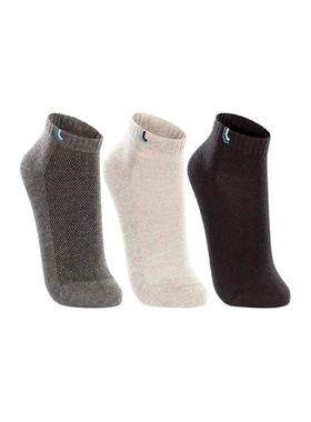 Kit/3 Meia Cano Curto Lupo 03225-089 Esportiva Algodão T. 33/36 37/40 41/44