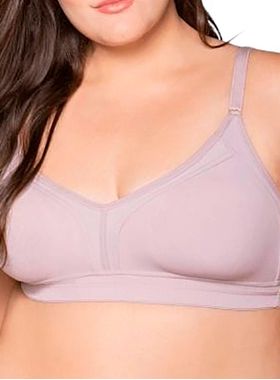 Sutiã Sustentação Lupo Loba 42008-001 Sem Aro Poliamida T. 42/52