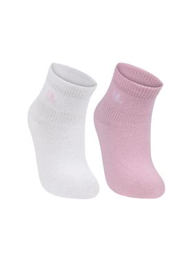 Kit/2 Meia Cano Médio Lupo Baby 02724-088 Punho Soft Algodão T. 16/23