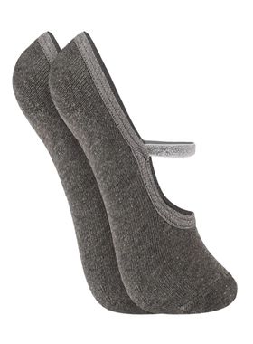 Meia Sapatilha Pilates Trifil T07648 Feminina Antiderrapante Algodão T. 35/38