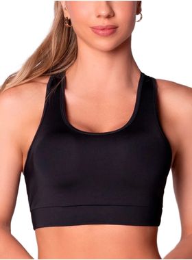 Top Nadador Selene Sport 20822.002 Feminino Fitness Com Bojo Removível Poliéster T. P/GG